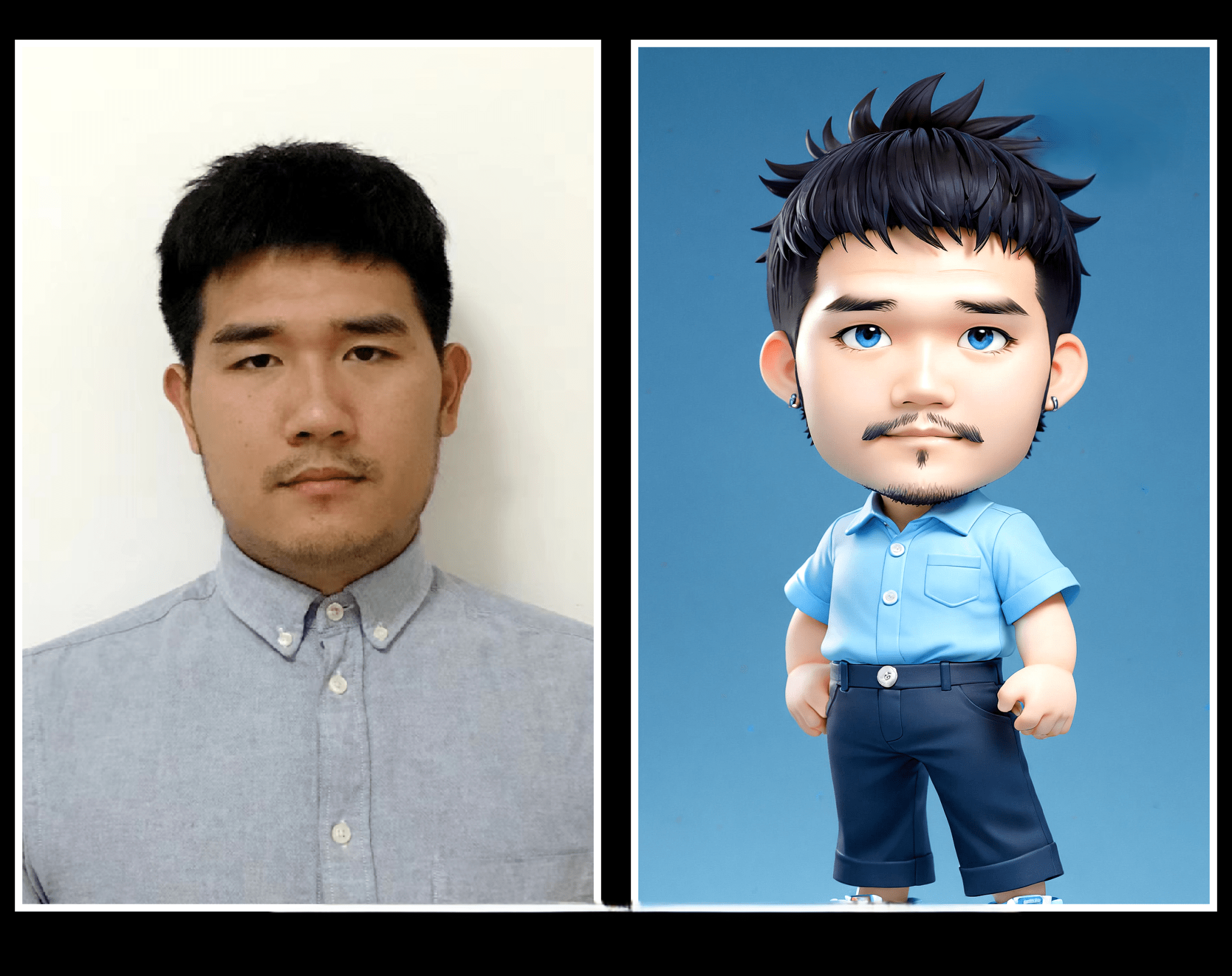 AI SNS アイコン 似顔 3D イラスト作成 キャラクター作成 - 三泰製造所合同会社