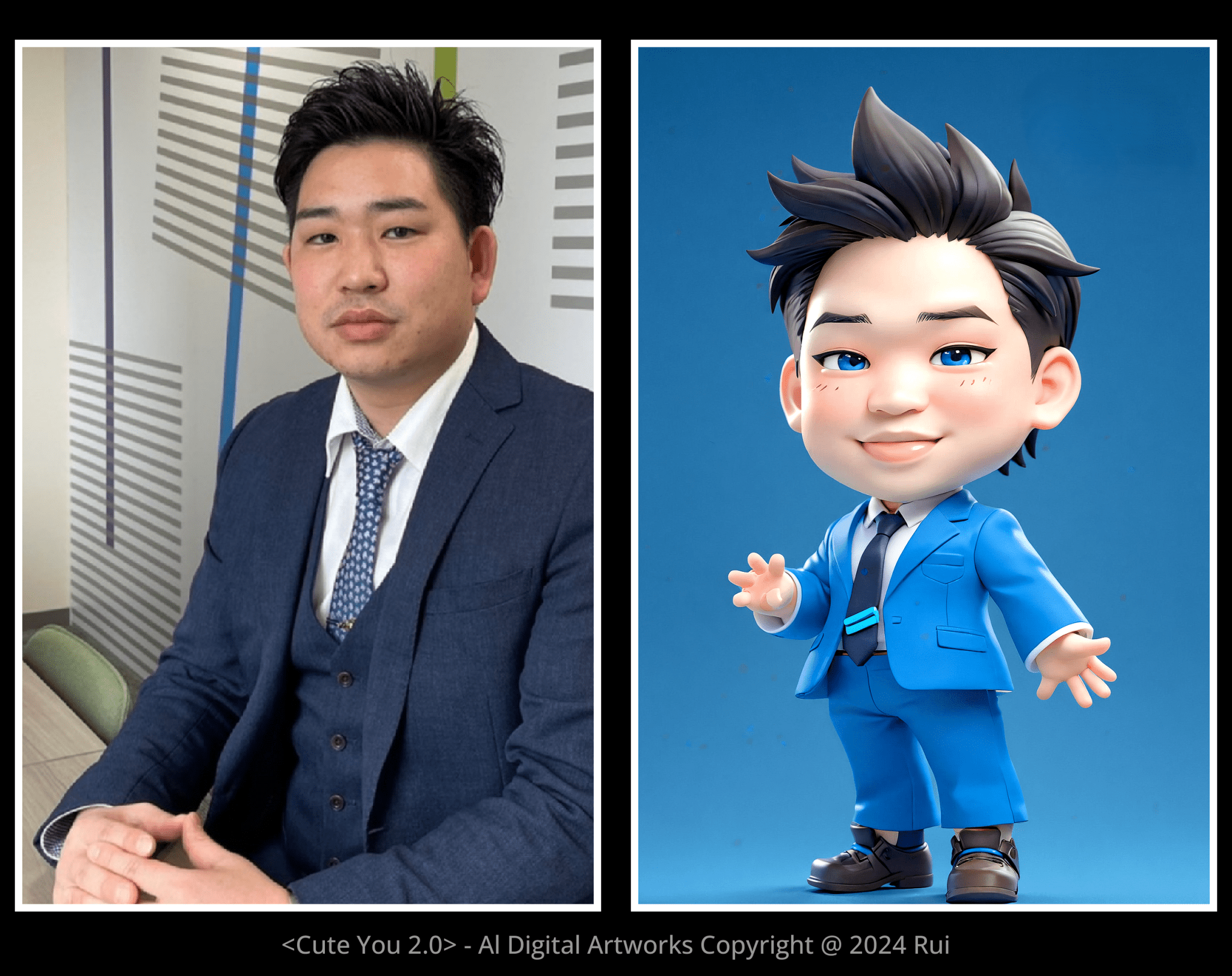 AI SNS アイコン 似顔 3D イラスト作成 キャラクター作成 - 三泰製造所合同会社