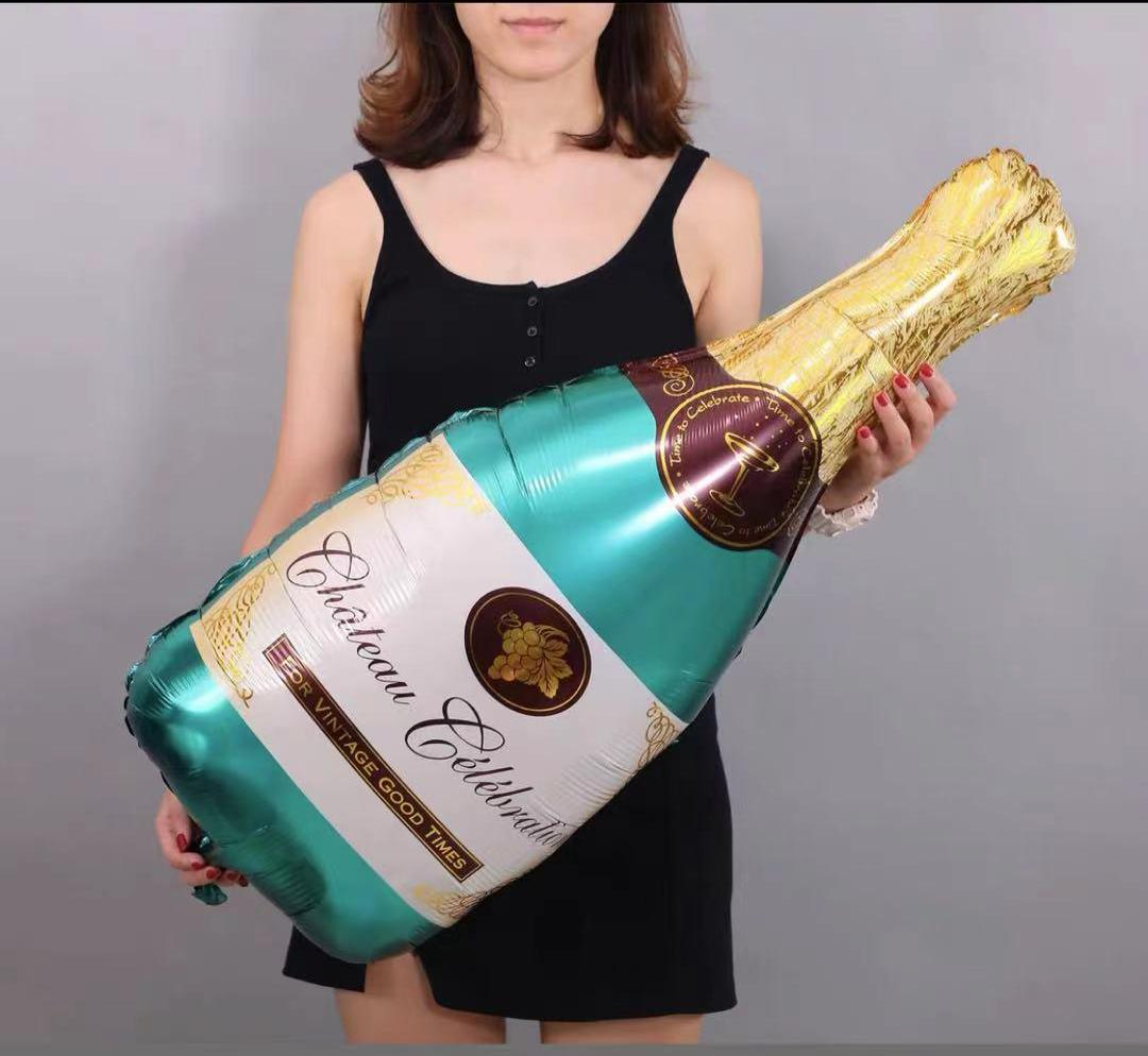 特大シャンパン風船バルーン（全2種）飾り付け happy birthday 大きい 大量 割れにくい 装飾 おしゃれ 卸売り ハロウィン